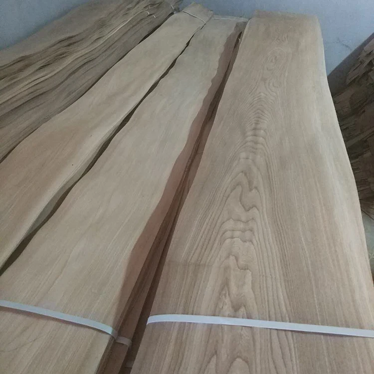 China Factory High Quality Cheap Price 0.5mm 0.6mm China Elm Wood Veneer