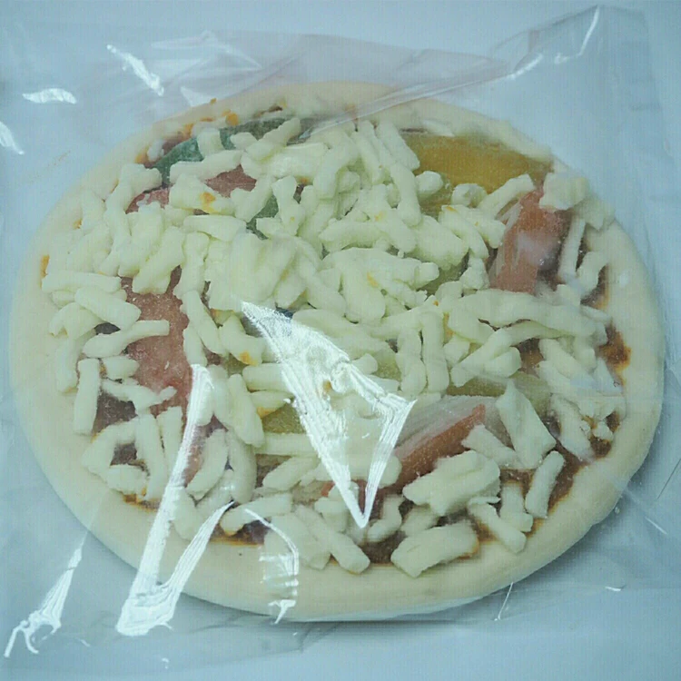 Singapore Normal Wholesale Baked Asian Frozen Round Spicy Chilli Crab Pizza In Box Packaging