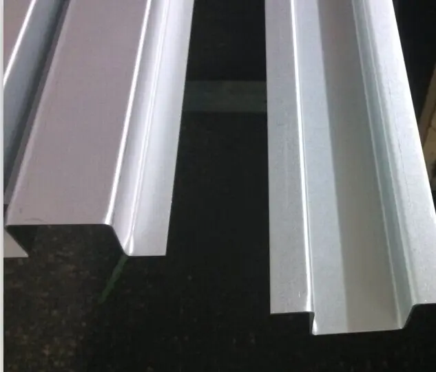 Prefabricated light steel galvanized suspension Omega furring channel