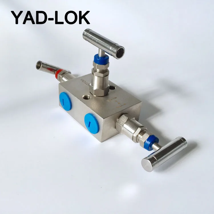 
YAD-LOK 6000PSI Needle Valve Three valve manifold 
