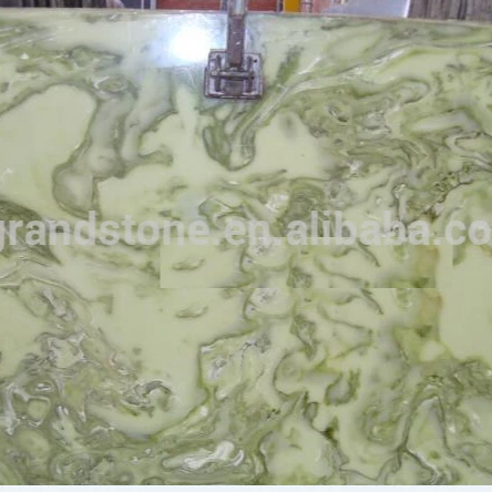 Faux Backlit Onyx Panel, Onyx Sheet, Green Onyx Glass Countertop