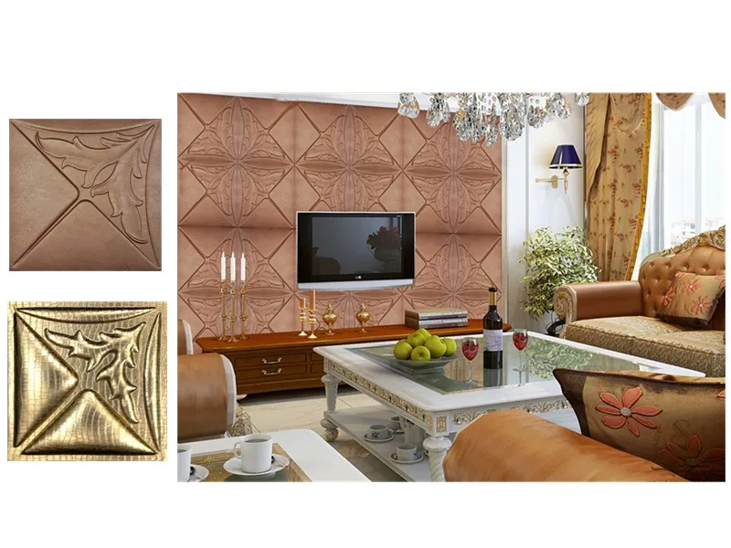 2017 decorative pvc/pu leather wall panels making machine