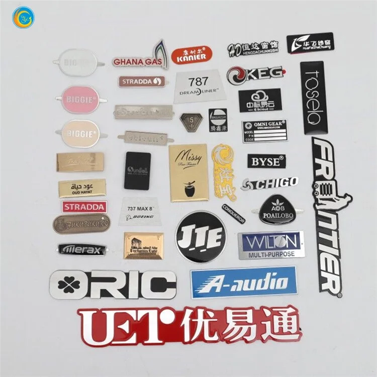 
raised logo sticker 
