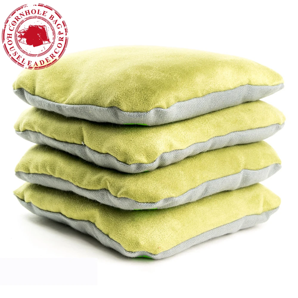 Official Weather Resistant Duck Canvas Double Stitched Two Sided Cornhole Bean Bags