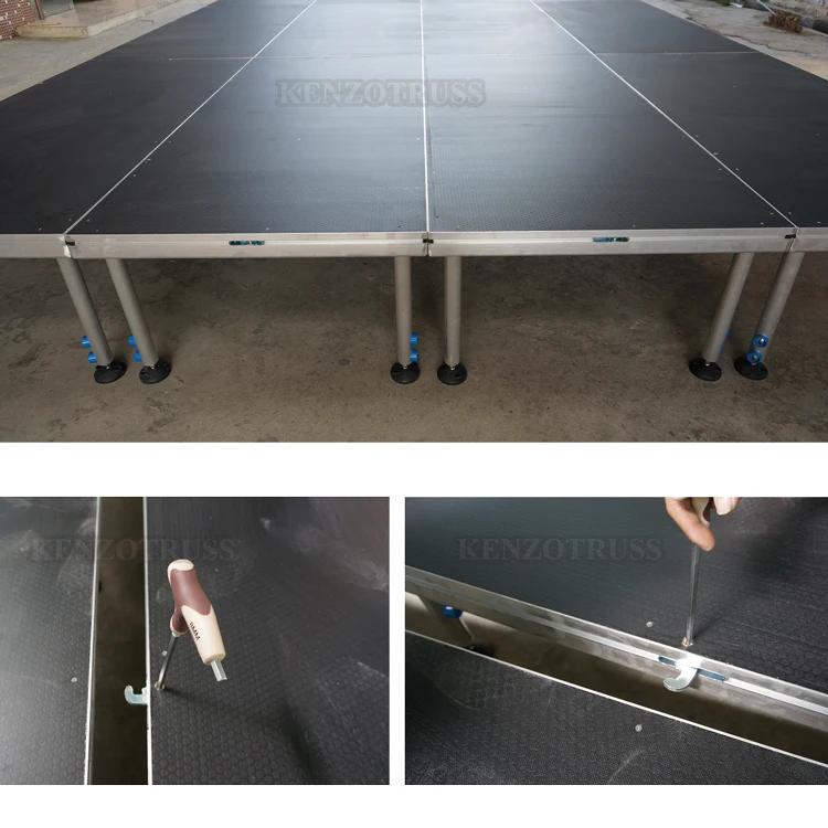 Factory price aluminum lighting stage exhibition stage