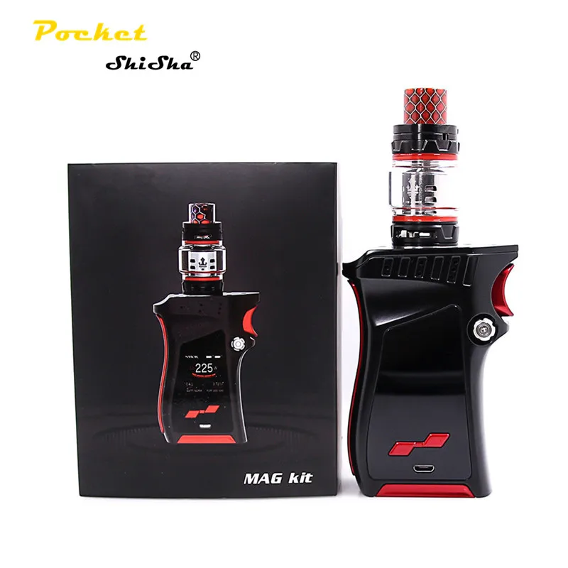 Черный Радужный цветной вейп-мод Mag 225 Вт Радужный мод вейп