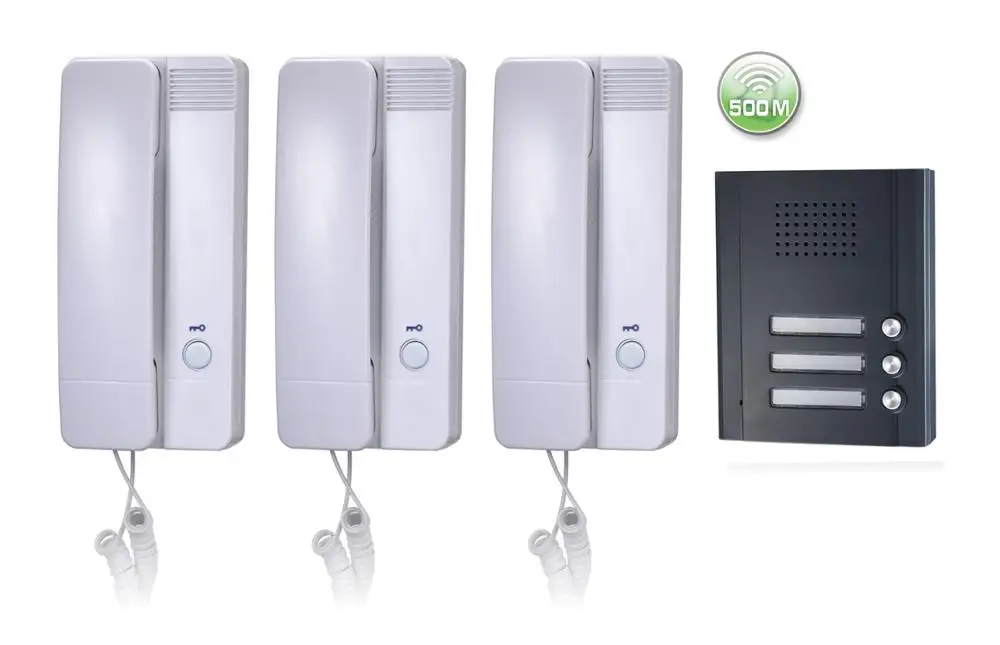 
Wireless Multi Apartment Long Range Quhwa Video Intercom Doorbell 