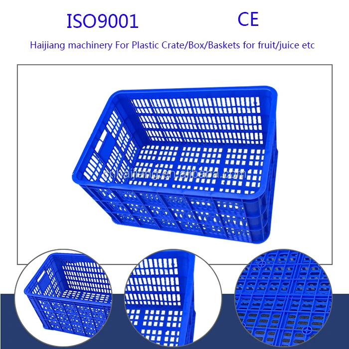plastic turnover box injection molding machine storage manufacturer crate fruit basket mould production line