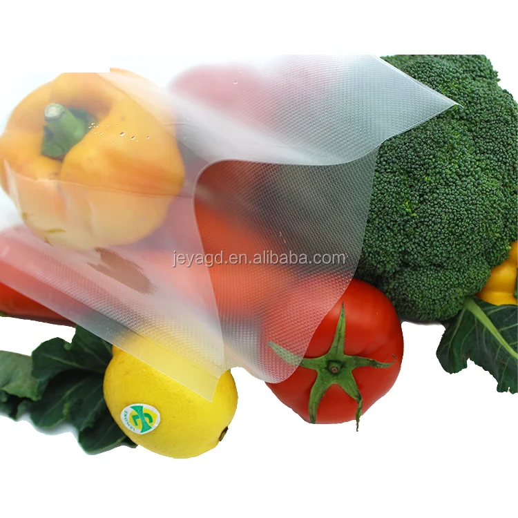 
China Manufacturer Laminated PE Vacuum Food Saver Plastic Heat Seal Bags Roll 