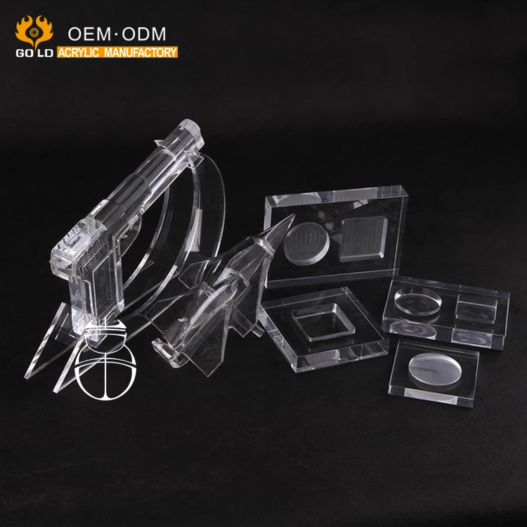 Luxury Pretty Kid Acrylic Toy Plane Ome Carving Crafts Clear Acrylic Craft