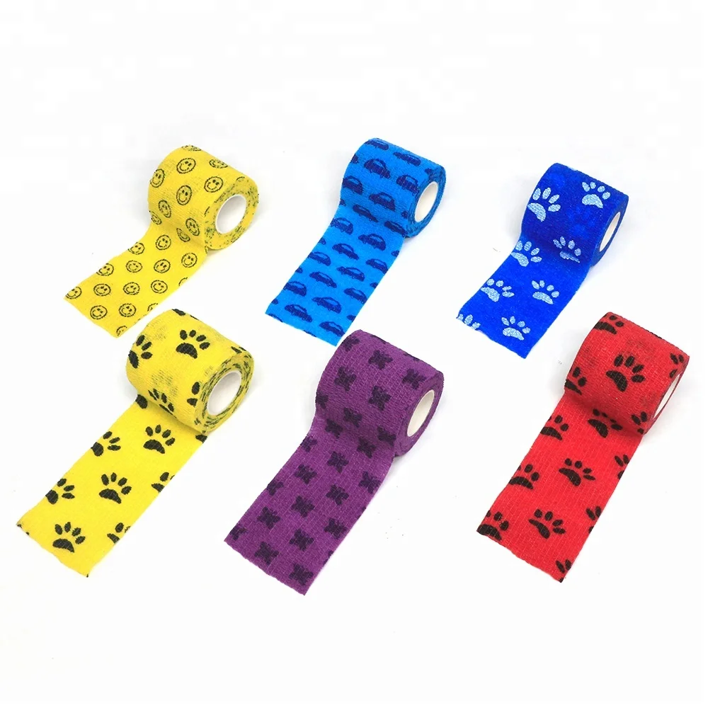 Популярный товар, нетканый Эластичный Бандаж с принтом на заказ