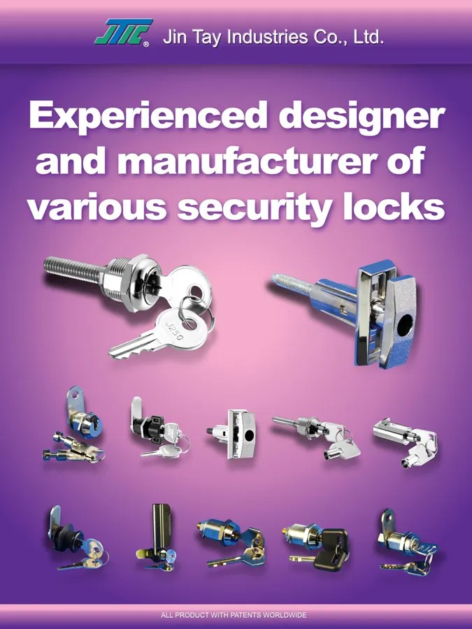 Furniture tubular Cam Lock