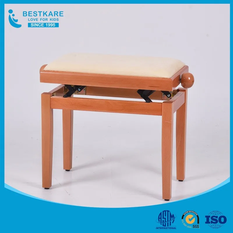 
hotsale adjustable Wooden piano bench wholesale 