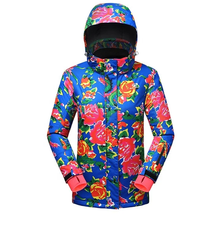 Custom 3 in 1 Women snowboard jacket, womens hot snow ski jacket new design ladies ski apparel