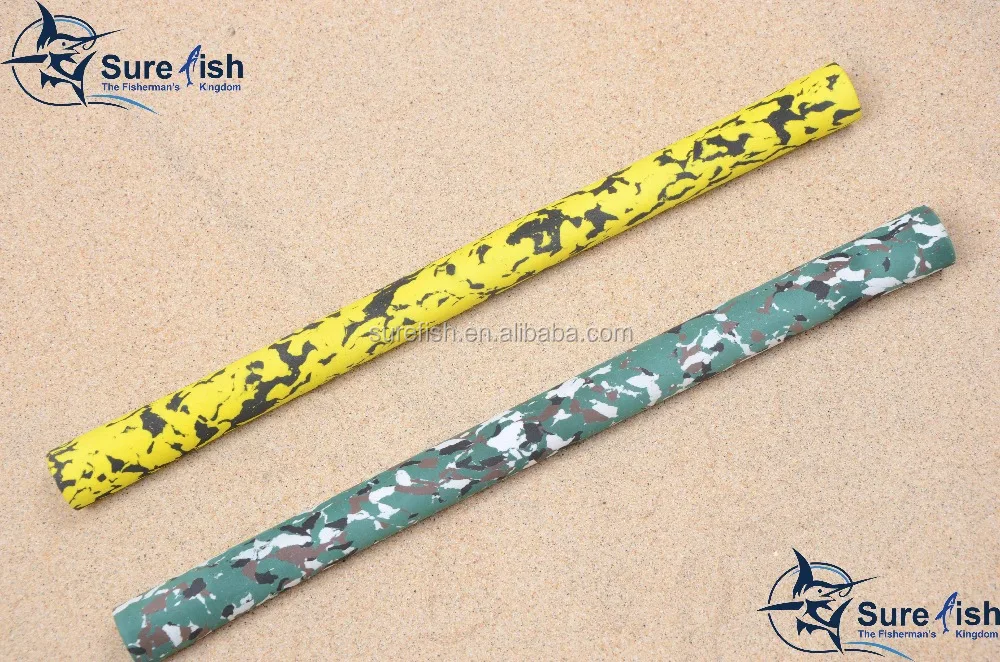 camouflage color EVA foam fishing rod grips