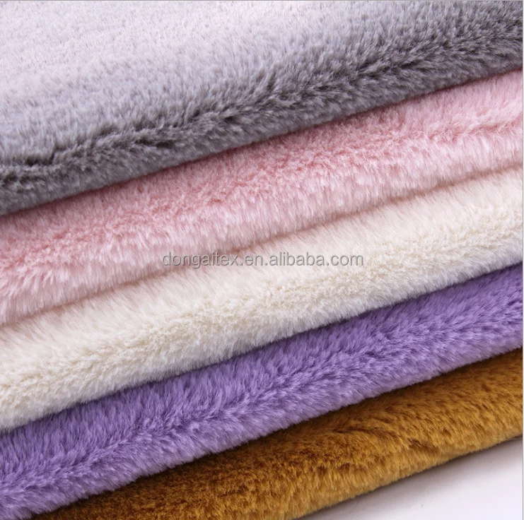 baby cloth scarf fabric rabbit wool cuddle fabric