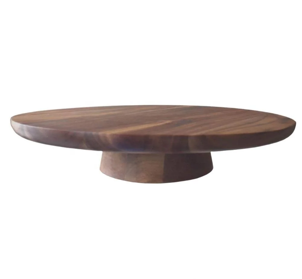 Home furniture Sweet cake stools acacia wood kitchen cake stands