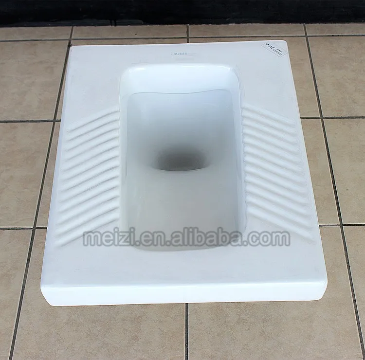 Sanitary ware bathroom ceramic squatting water closet pan