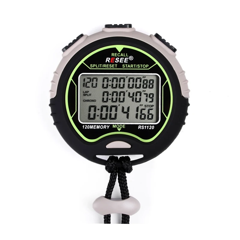 120lap memories digital stopwatch ,stop watch RS 6120