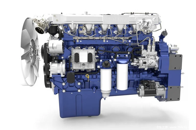 Дизельный двигатель Sinotruk HOWO 266-420hp низкая