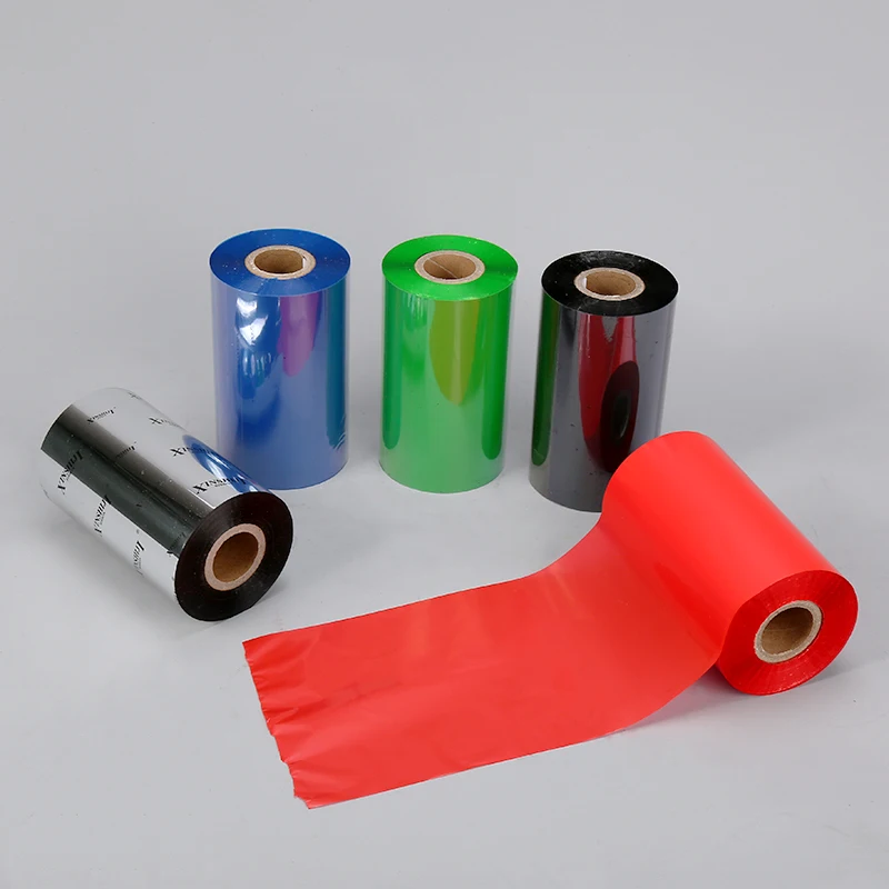 110 мм печатная лента для принтера штрих-кодов, восковая Резиновая лента