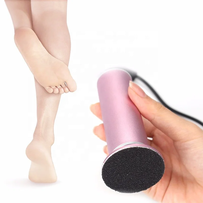 500 RPM Electric Pedicure Foot File with Sandpaper for Personal Use