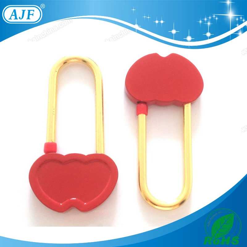 2016 AJF people's love castle red wedding double heart couple castle