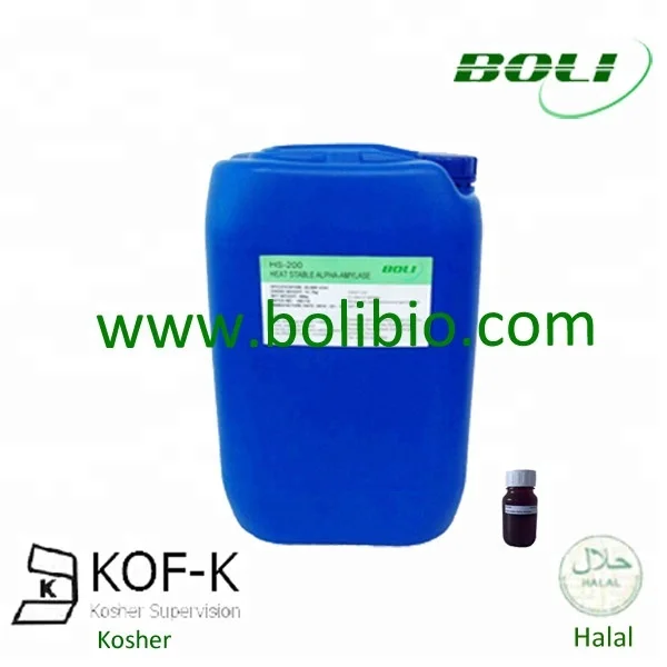 Enzymatic desizing agent, Alpha amylase enzyme