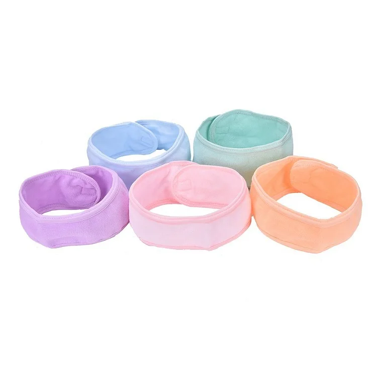 Makeup towel hair band microfiber for womens hair