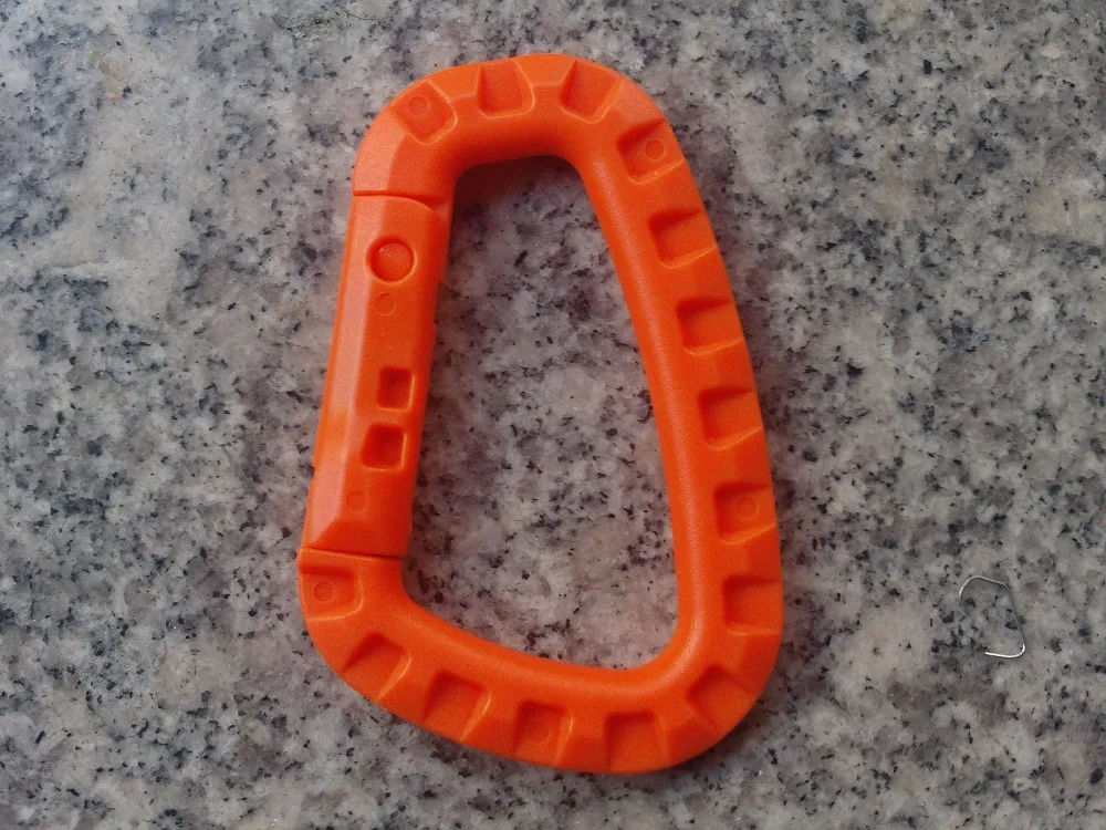
abs custom strong plastic carabiner clips with high quality 