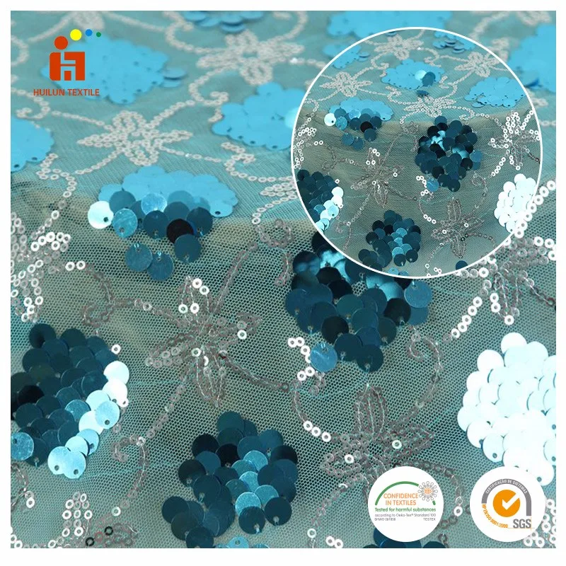 2016 Alibaba оптовая африканский шнурок вышивки сетки трикотажные полиэфирной ткани для платья