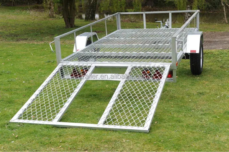 American 4x6 5x8 5x10  Powder Coated Utility/car/folding/farm/motorbike Trailer