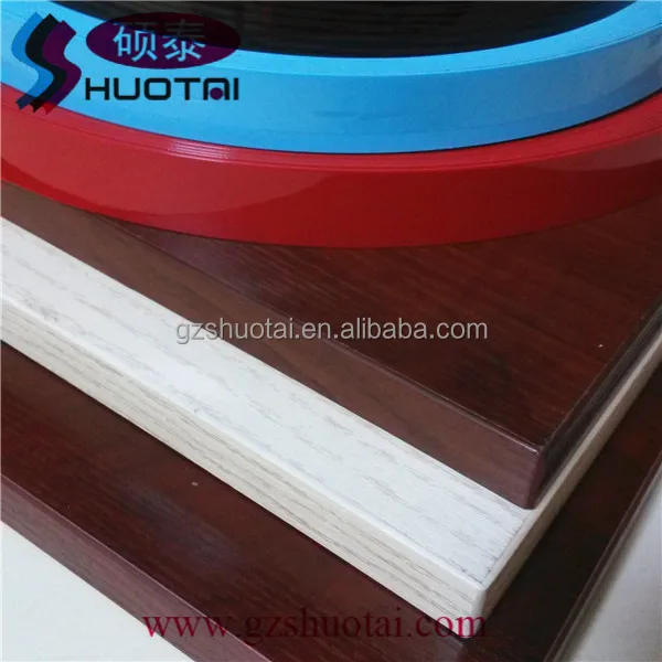 Extrusion 3mm Furniture PVC Edging For Plywood