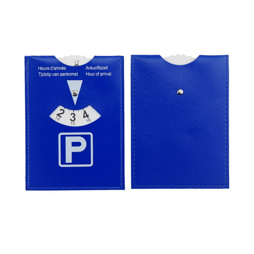 leather parking disc,leather parking timer,leather parking clock