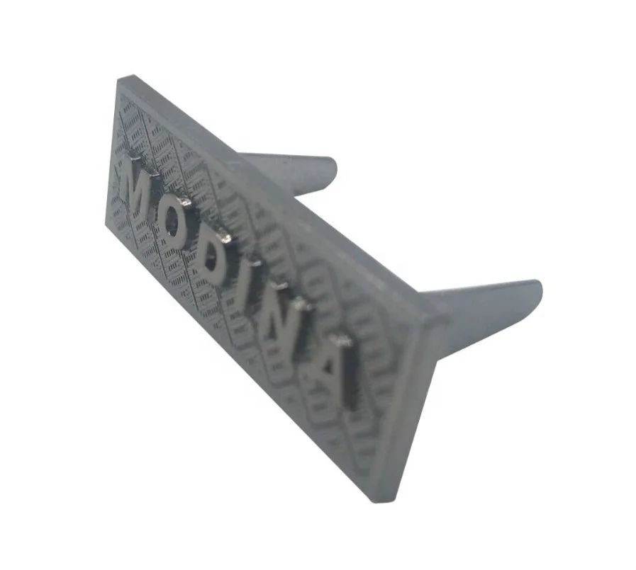 
Wholesale custom metal label logo luggage label 