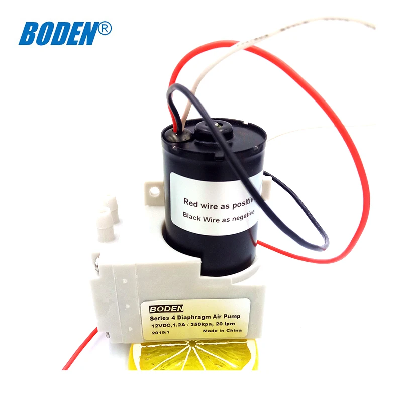 BLDC 12V High Pressure 3.5bar High Flow rate 18LPM Electric Mini Air Pump PWM