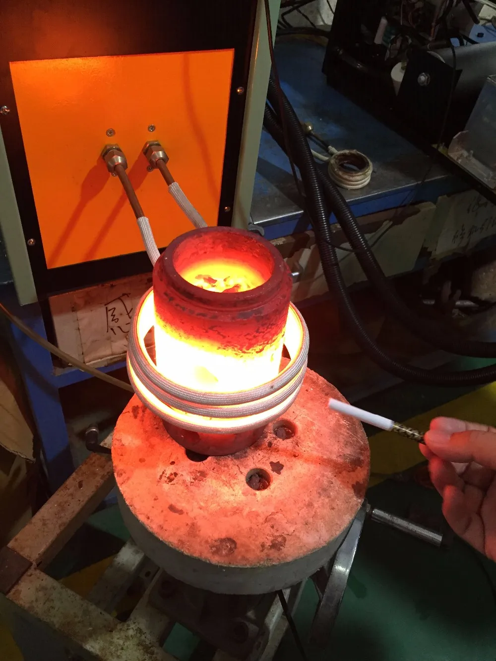 
Electric Melting Furnace 5kw induction heating igbt induction furnace machine equipment 