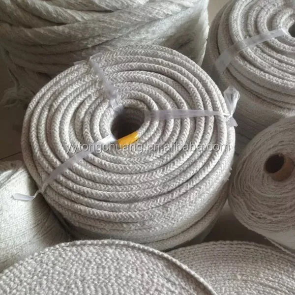 Ceramic Fiber Sealing Rope Thermal Insulation Material for oven