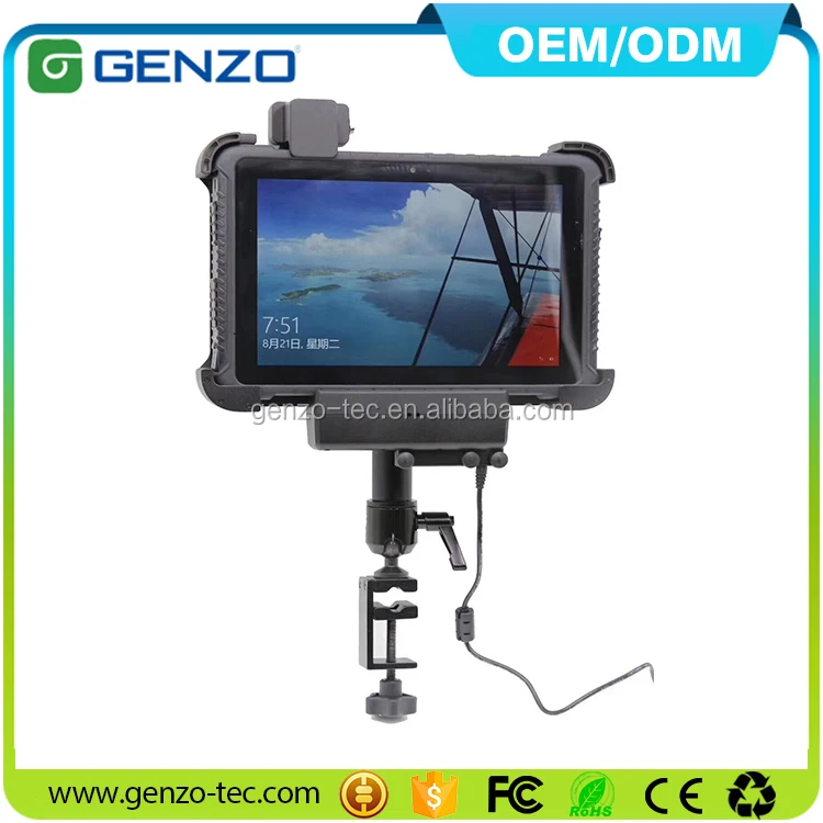 8/10 inch rugged tablet android industrial Android8.1 tablet pc with ethernet port/RS232/Fingerprint/1D/2D/13MP Camera 10000mAh