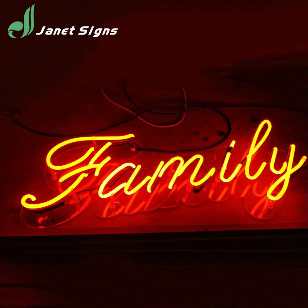 Factory direct Transformer included super quality real glass neon sign