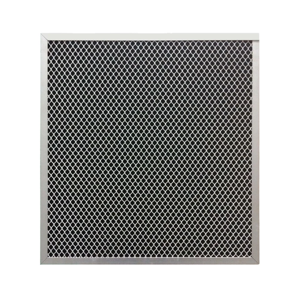 Galvanized frame G1 to G4 plate type activated carbon cotton Prefilter air filter