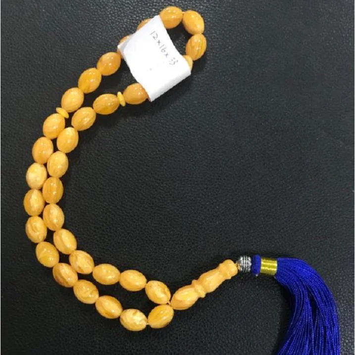 China Export Islamic Tesbih Designer Amber Muslim Prayer Beads turkish Tasbih Rosary