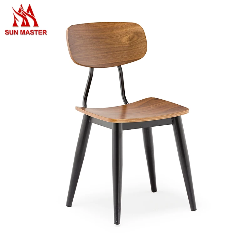 Industrial Loft Style Metal Frame Stool Chair Bar For Coffee Shop