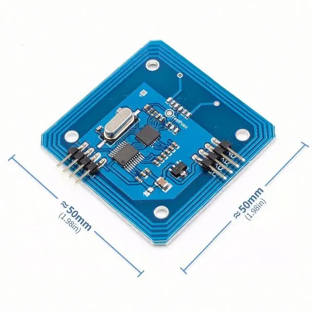  Модуль считывания RFID RC522 серийный 13 56 МГц IC кардридер MFRC522 RF модуль