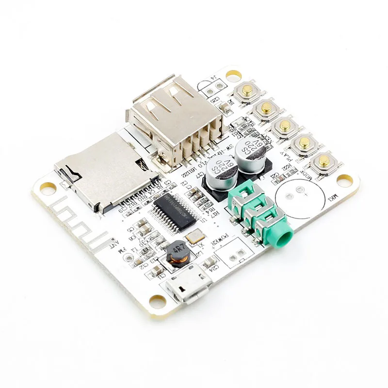 BT Audio Receiver Digital Amplifier Board With Usb Port Tf Card