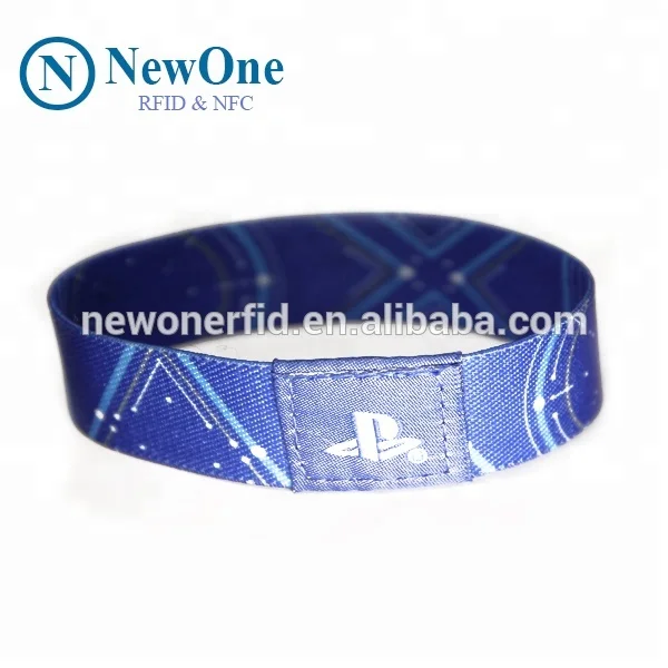 Factory Custom 13.56mhz NFC Festival bracelet disposable rfid wristband
