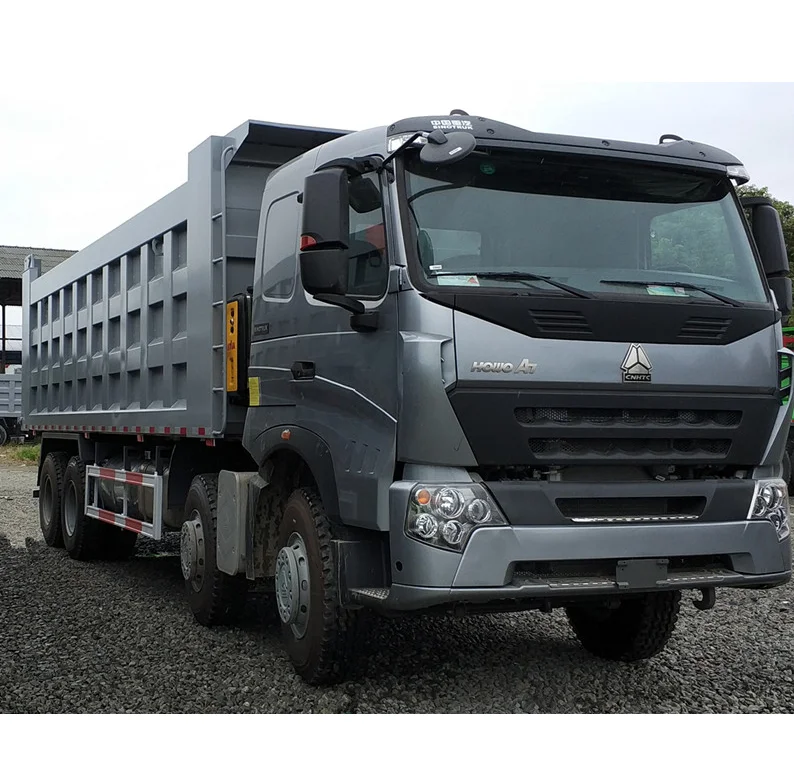 8X4 Dump Truck 12 Wheels HOWO Heavy Duty 30-50 Tons Capacity Tipper Truck for sale