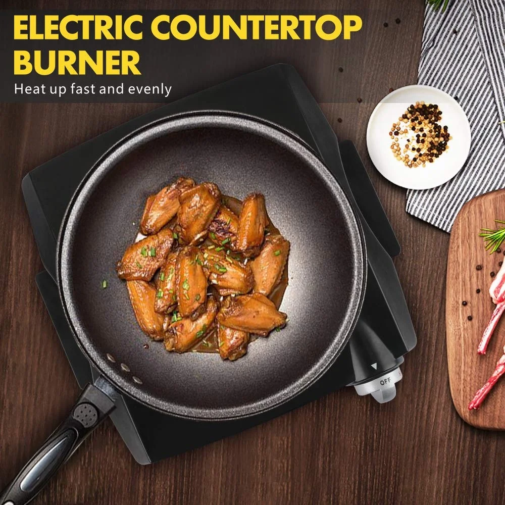 Electric single spiral hot plate burner stove