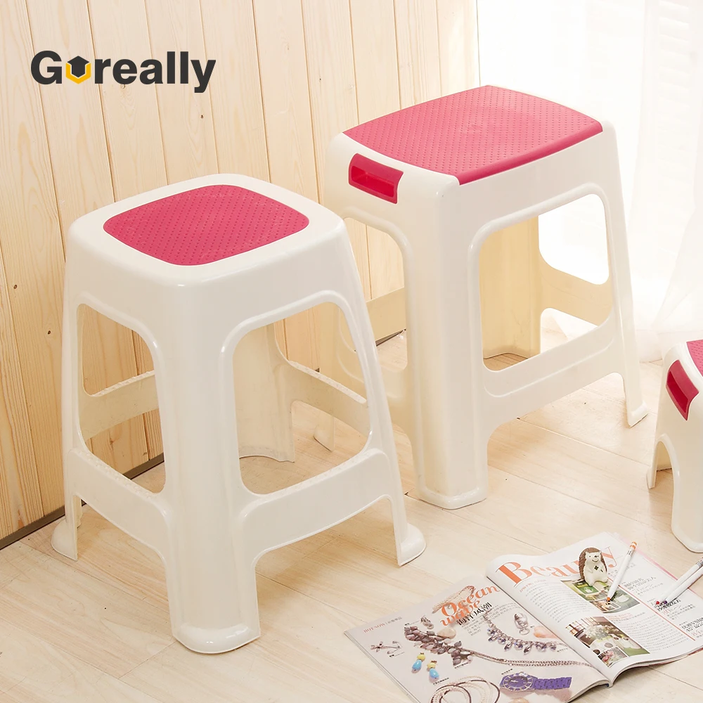 
 Best price custom color modern stackable plastic stool seat  