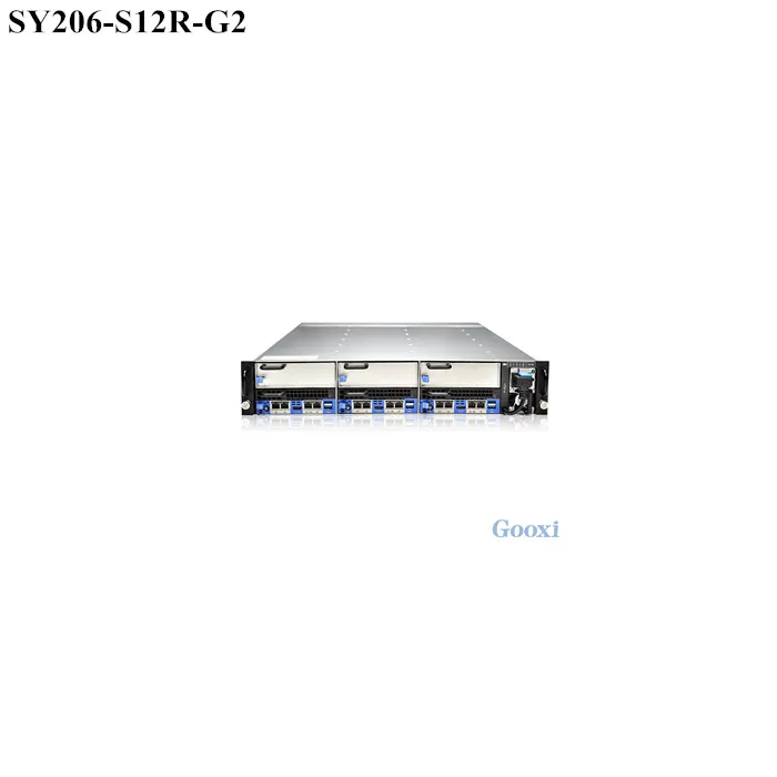 Micro Blade Server Barebone 2U Micro-Cloud Gooxi SY206-S12R-G2